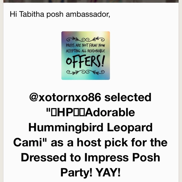 🎉2x HP🎉 Adorable Hummingbird Leopard Cami - Picture 4 of 4